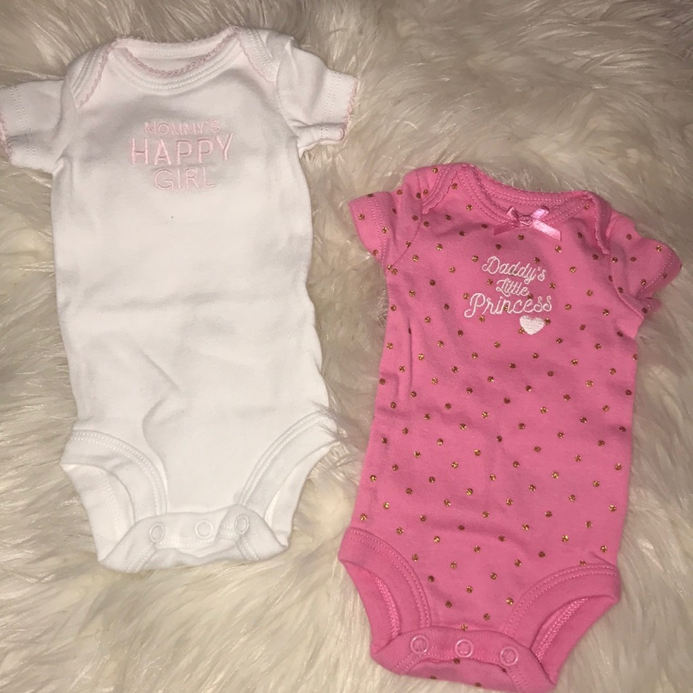 Baby premie onesies
